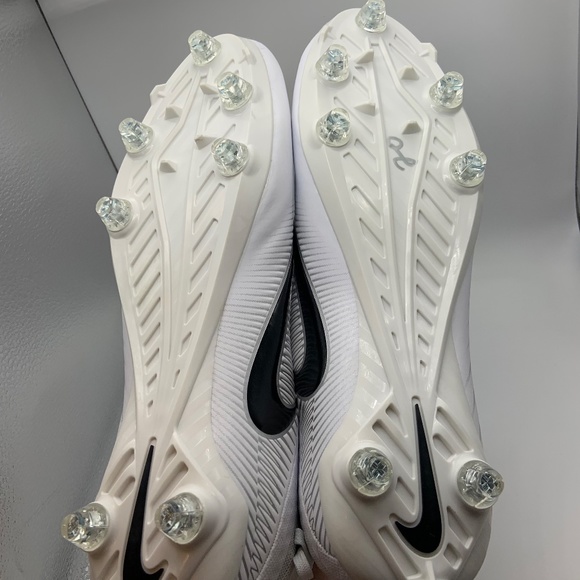 Nike Vapor Speed Low Football Cleats White/Black Size 14.5 main image 3